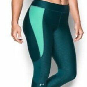 Under Armour Women's Heatgear Printed Crop Leggings, Size Small
